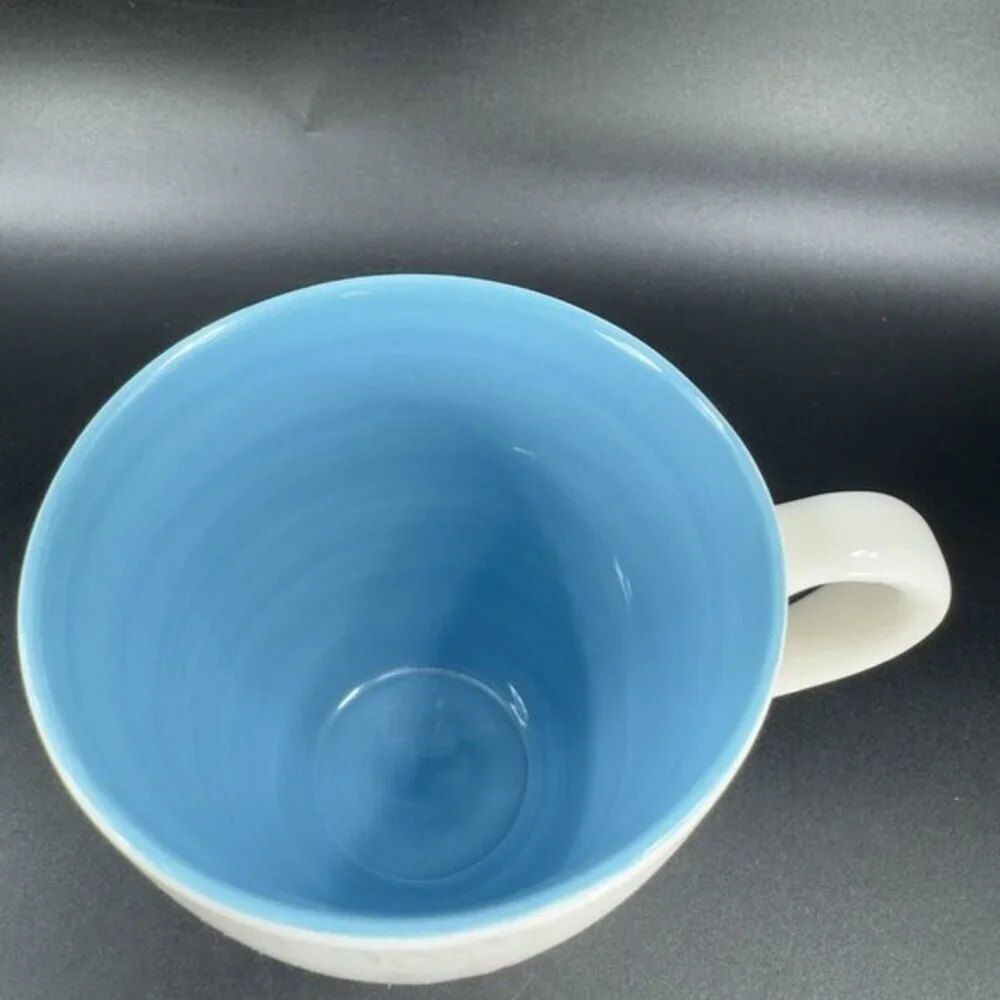 Starbucks WISH Peace Give Love 2005‎ Ceramic Coffee Tea Mug Cup 12 oz Multicolor